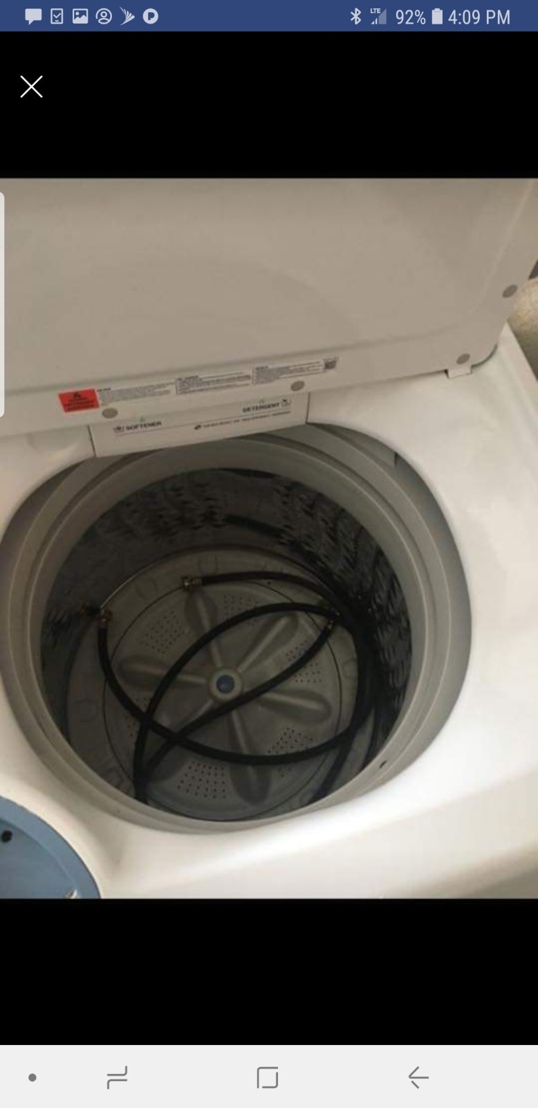 Bundle of Samsung Washer (WA3000) and Dryer (DV3000) - White
