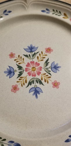 International Heritage Chop Plate Platter Stoneware American Collection SY7565