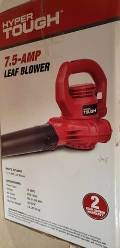 Hyper Tough HT17 7.5 Amp Leaf Blower 2-speed 130/160 MPH Handheld 120V Electric