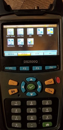Deviser DS2500Q 1000MHZ  Digital TV QAM Analyzer CATV Meter