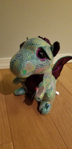 Ty Beanie Boo - Cinder Dinosaur. Birthday: October 2