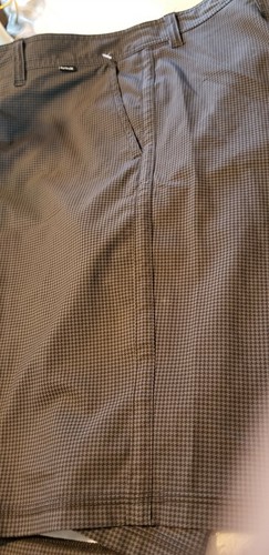 Harley size 36 Phantom board shorts zipper button fly Black and gray