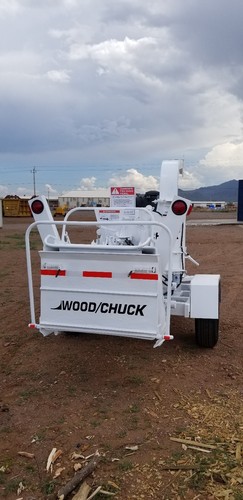 2005 wood chipper Wood Chuck model 1200 diesel perkinsengine 12 inch disc