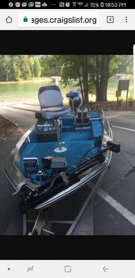 Bass Hawk Fishing Boat