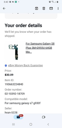 Foto dell'oggetto di un acquirente verificato