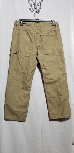 BLUE MOUNTAIN CARPENTER MENS PANTS - SZ 34/30 - EXCELLENT USED CONDITION