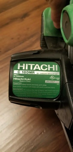 Hitachi C18DMR 18 volt Circular Saw- Bare Tool Only- Tested