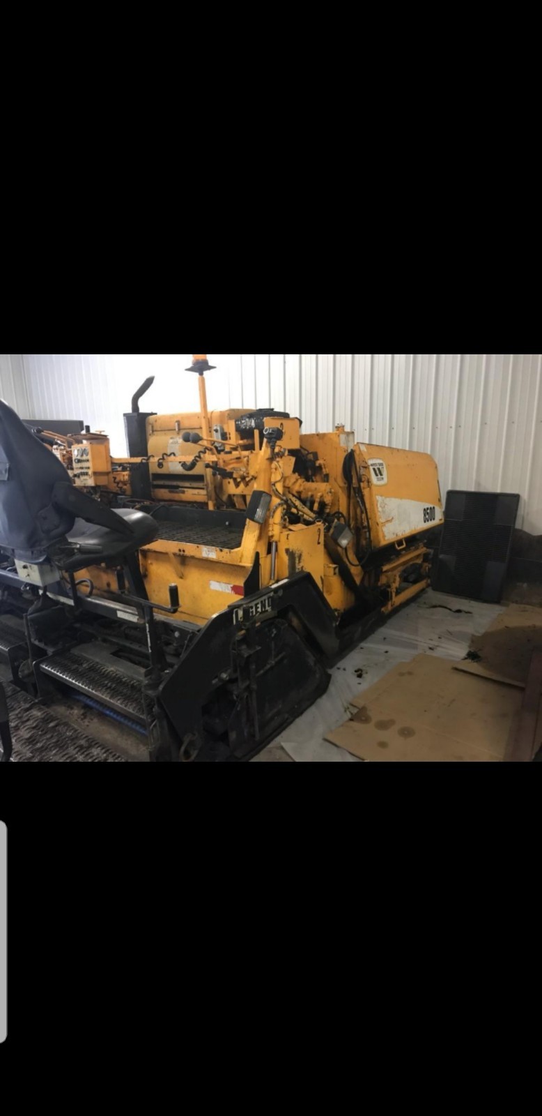 2006 8500 leeboy paver brand new motor with 0 hours great condition