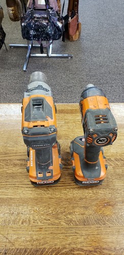 Ridgid X4 R9602 18V Li-Ion Cordless Drill & Impact Driver 2-Tool Combo Kit