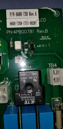 Jacuzzi /Sundance Circuit Board PCB Part no. 6600-730