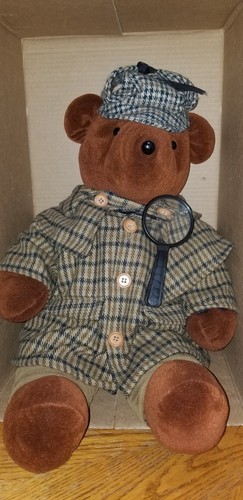 Vintage 1979 North American Bear Company SHERLOCK BEARLOCK HOLMES