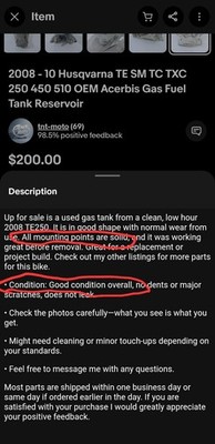 Item photo(s) from verified buyer