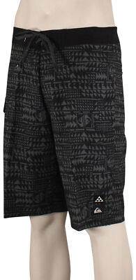 Quiksilver サーフボードフィン 花柄 黒 Quiksilver QUIKSILVER(クイックシルバー)サーフボード QS BREAK