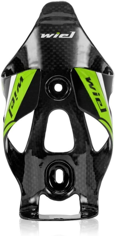 Full Carbon Fiber Bicycle Bike Light Drink Water Bottle Cage Holder