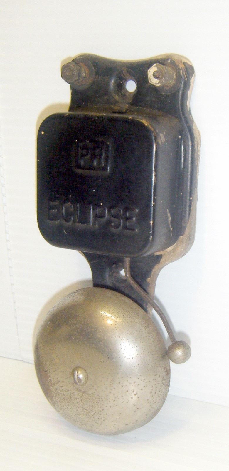 Vintage Electric Collectible PR Eclipse School Bell Fire Alarm