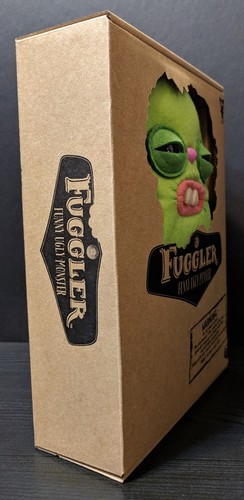 Green Fuggler Bunny Rabid Rabbit Funny Ugly Monster Spin Master Fugglers Plush