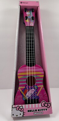 HELLO KITTY  FIRST ACT Kids Ukulele Small Acoustic Guitar 16'' New L@@K!!