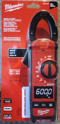 Milwaukee 2236-20 Digital 600A Clamp Multimeter for HVAC/R New Sealed