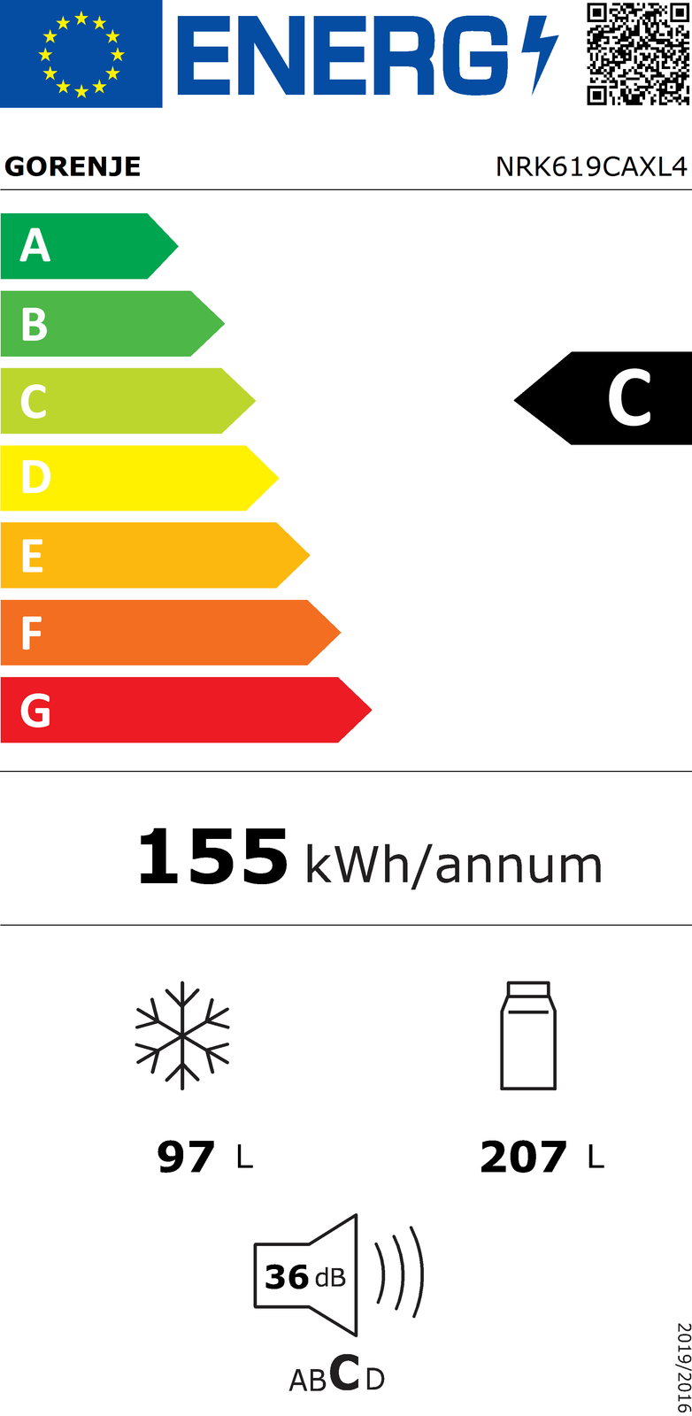 EEK:C auf einer Skala von A bis G ist das Rating C