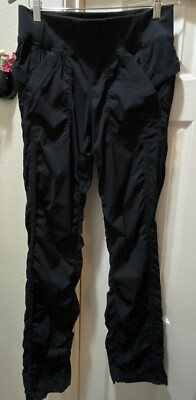 Lululemon Black Quick Step Pants Size 6 BEAUTIFUL Dance Legging Pants EUC