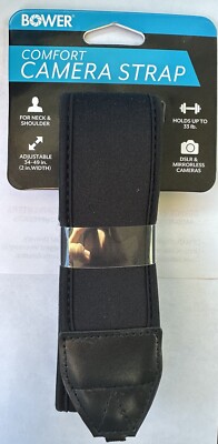 Bower Comfort CAMERA STRAP,  Neck And Shoulder, Adjustable Up To 49 In