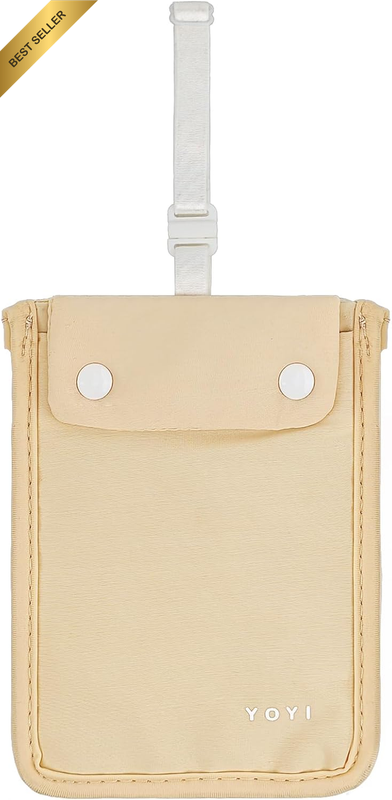 Bra Wallet, Travel Wallet, Hidden Pouch, RFID Blocking for Women