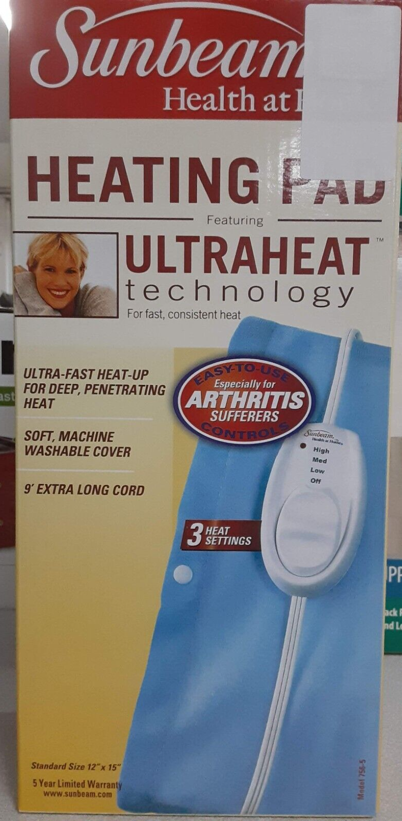 Ultraheat Technology Heating Pad