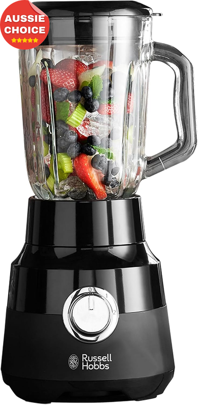 Desire Jug Blender 1.5L Glass Matte Black Stainless Steel Blades