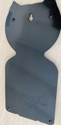 Kit Cat Klock California Clock Co.  Black  Back Cover Door (Model B2) NEW