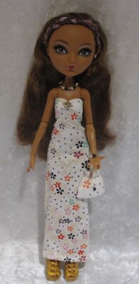 Made to fit EVER AFTER HIGH doll #10 Handmade Dress, Purse & Necklace Set