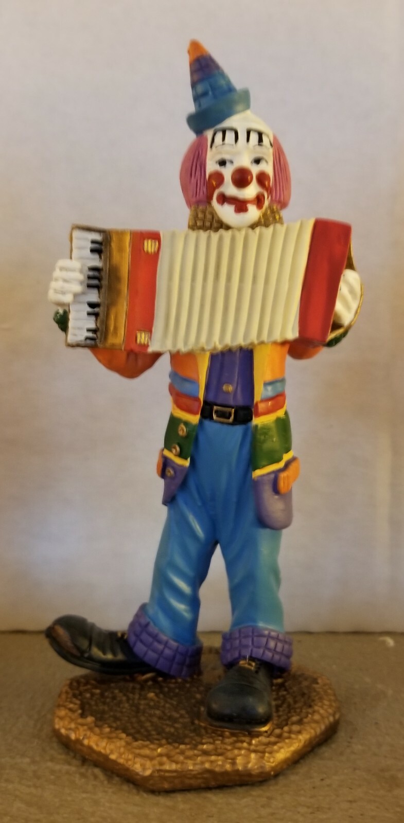 Lot of 6 Princeton Gallery Clown Figurines