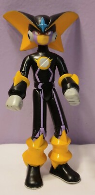 MegaMan NT Warrior Bass 6'' fig only 2004 Rockman Exe Forte Mattel Battle Network