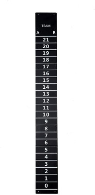 Cornhole Steel Scoreboard with Magnetic Score Keepers