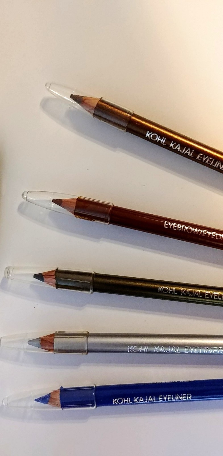 Jordana Eyeliner, set of 5 Plus 1 Eyeshadow Duo