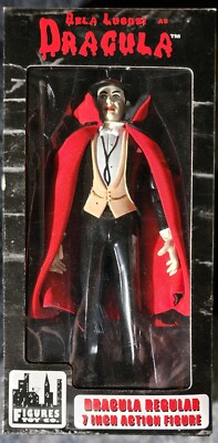 Vintage Figures Toy Co. 1998 Bela Lugosi As Dracula 7  Action Figure NIB