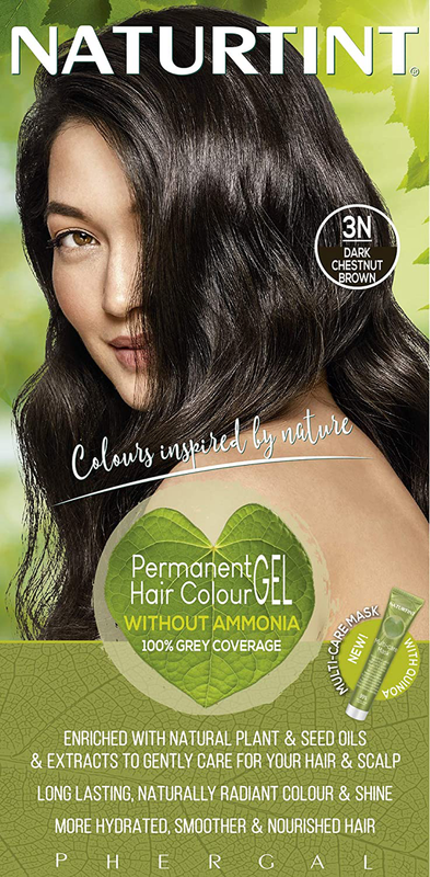 3n Dark Chestnut Brown Soft Natural Look Long-lasting Shine