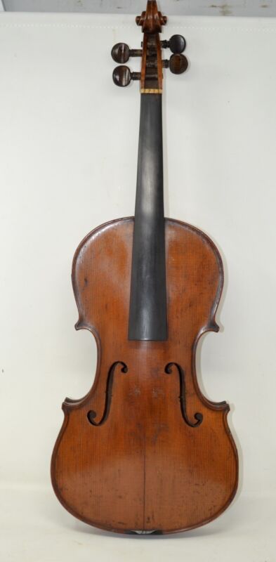 Louis Lowendall Fine Antique Violin Full Size 4/4 One Piece Tiger Maple Back