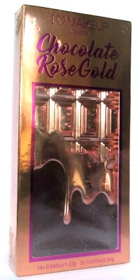 Palette de fards à paupières I heart Makeup Cocolate RoseGold 14 x 1,22 g