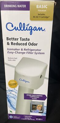 Culligan IC-EZ-1 Basic Filtration Icemaker and Refrigerator Filter