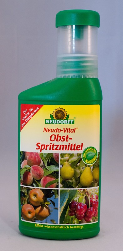 Neudo Vital 250ml Obst-Spritzmittel  Kräuselkrankheit Mehltau Monilia