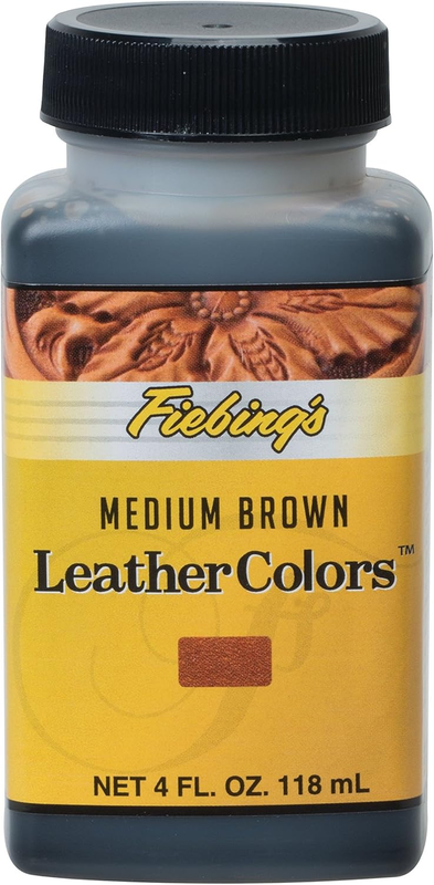 Fiebing's LeatherColors Water Based Permanent Leather Dye Shoe...