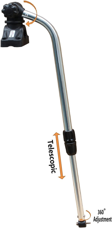 Transducer Mounting Arm with Mount/Kayak Fish Finder Transducer Mounting
