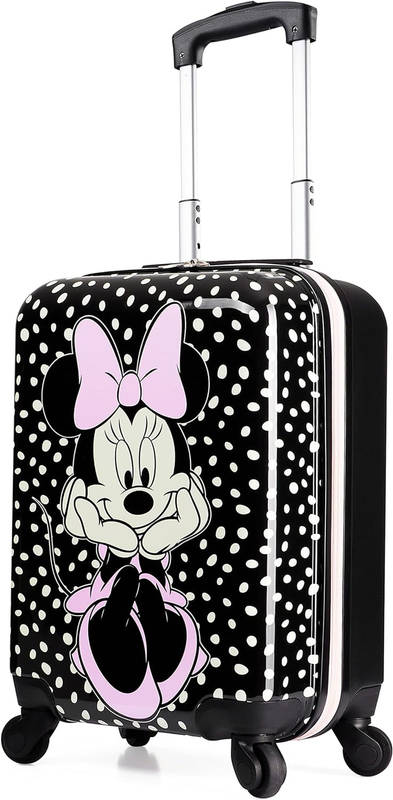 Disney Kids Suitcase with Wheels - 19&rdquo;, 4 Wheels Hard Shel