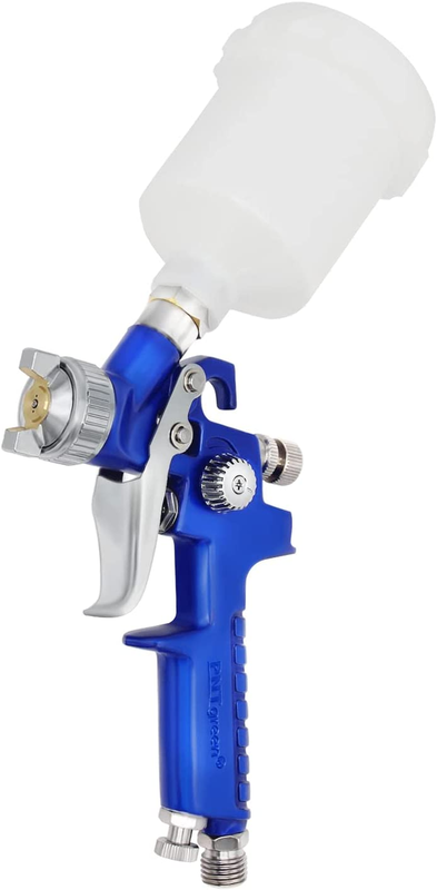Portable Air Compressor Spray Gun HVLP Car Auto Paint Gravity Feed 0.8mm Nozzle