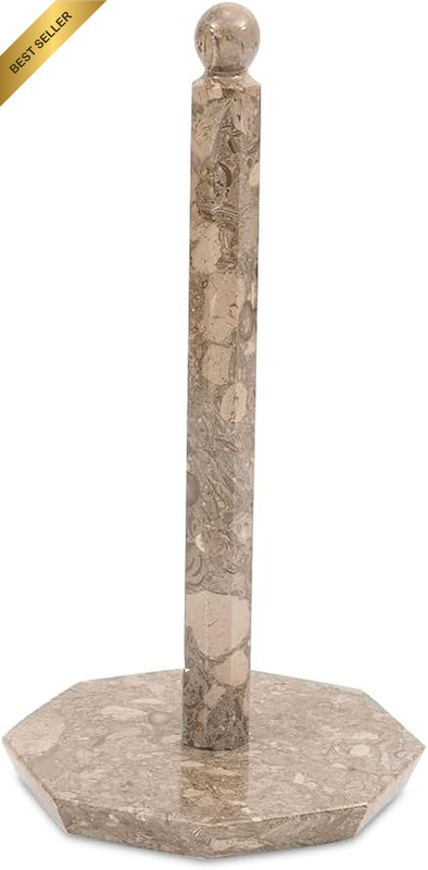 Oceanic Marble Paper Towel Holder, 12.5