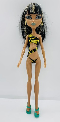 Monster High Doll Cleo De Nile Gloom Beach 2008 elastic