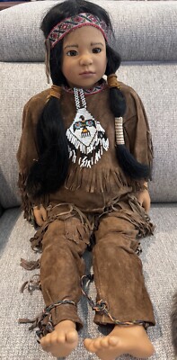 Maritima Native American Vinyl Doll 