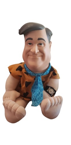 Vintage 1993 Talking Fred Flintstones Movie John Goodman Plush Doll 12 ...