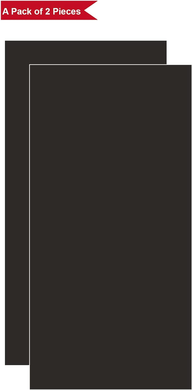 Black Plastic Tablecloths 2 Pack Disposable Table Covers 54 X 108 Inch PEVA Opaq