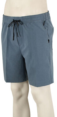 

Шорты Volley 18 дюймов Quiksilver Taxer Heather Amphibian — Bering Sea — новинка, Синий